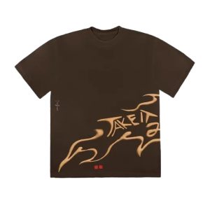 TRAVIS SCOTT CACTUS JACK 2 THE MAX TEE BROWN